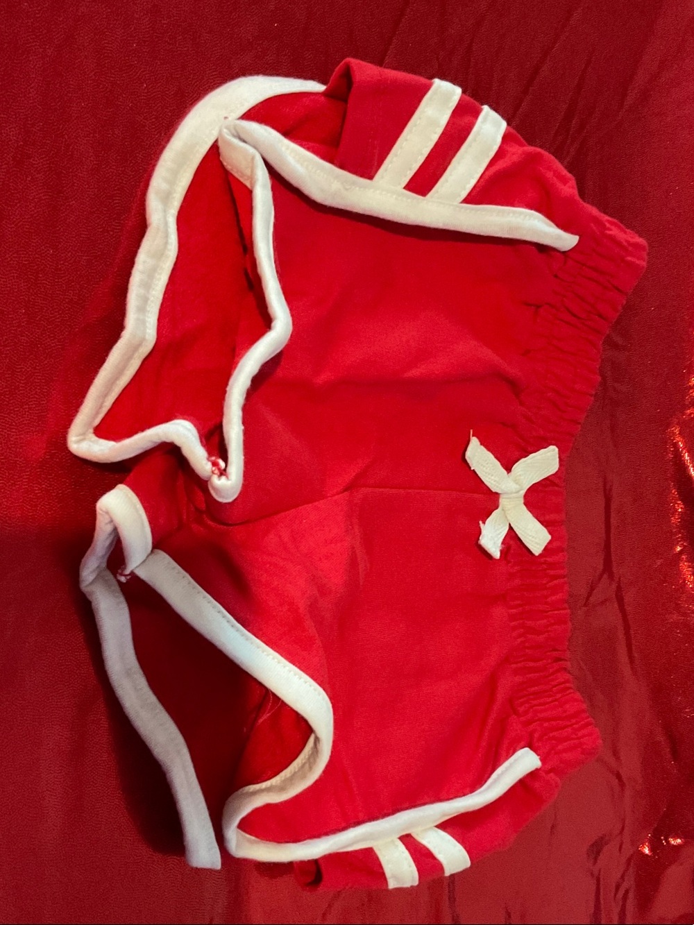 Limited Too Red Shorts with White Trim